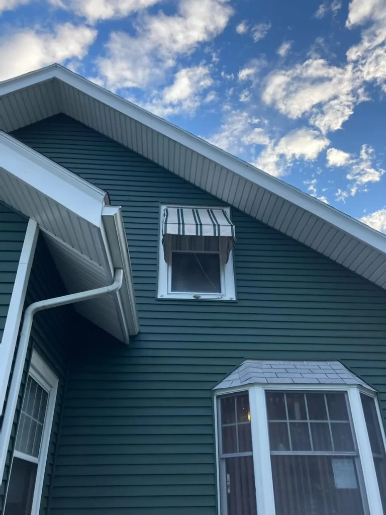 Handyman Services in Haverhill, MA. We installed awnings on these windows for this property in Haverhill, MA