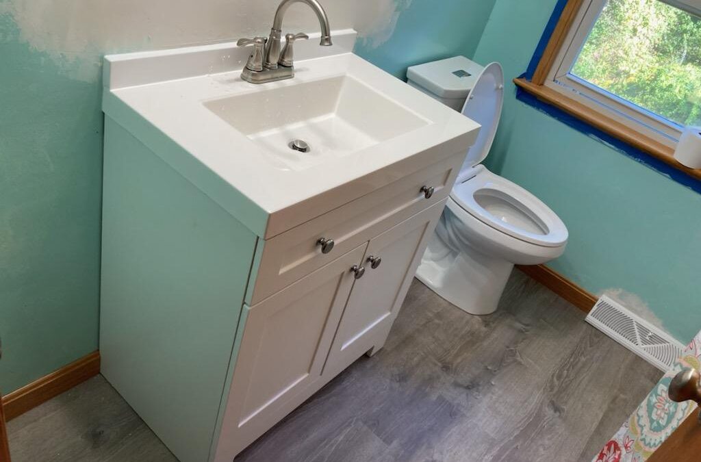 Handyman Services and Bathroom Remodel in Tewksbury, MA.