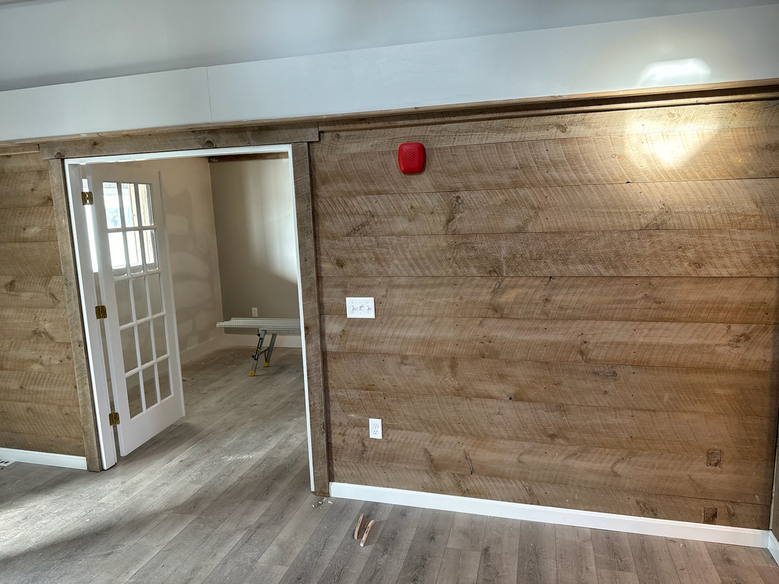 The craftsman from Northfield Handyman added a new accent wall using barn board in Portsmouth NH.

Rental properties require fast, cost-effective maintenance to keep units in top condition. Every day that a unit sits empty means lost income.  Don’t lose money with time-consuming turnovers. Contact Northfield Handyman Services today!