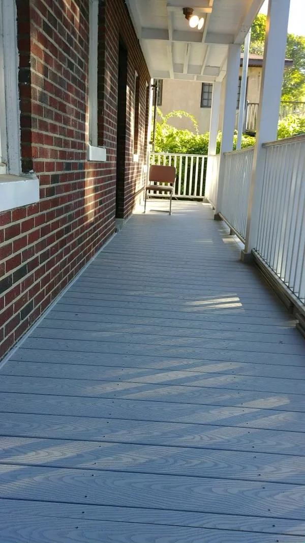 Composite Decking installed in Salem, MA.
