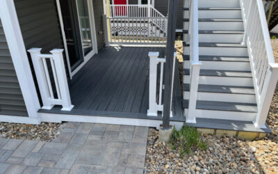 Custom Deck and Stairs installed in Portsmouth, NH.