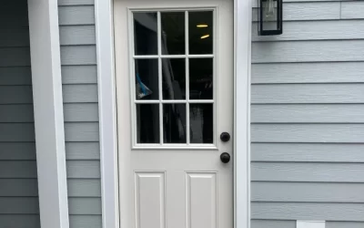 Exterior Door Installation in Andover, MA.