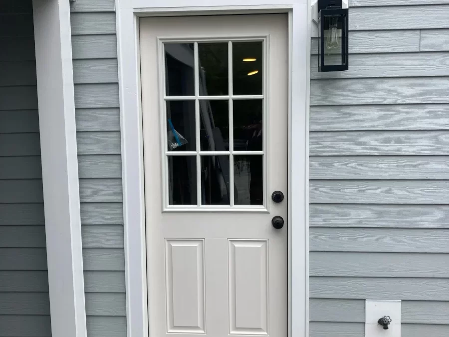 Exterior Door Installation in Andover, MA.